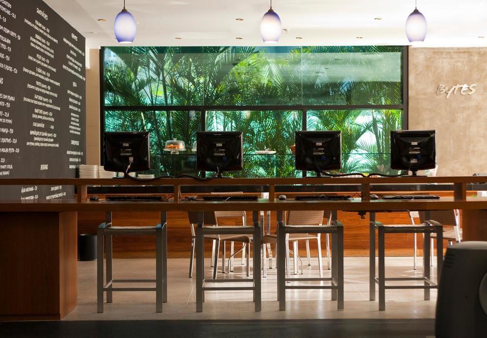 โรงแรมเรอแนสซองซ์ เซาเปาโล ภายนอก รูปภาพ Internet Lounge