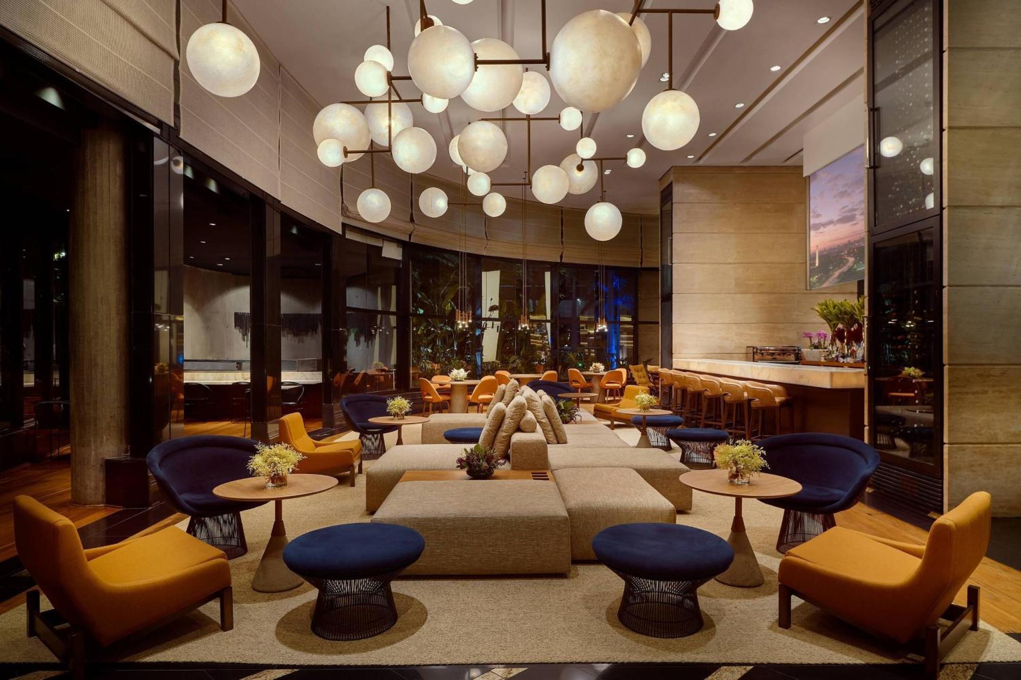 โรงแรมเรอแนสซองซ์ เซาเปาโล ภายนอก รูปภาพ The lounge at the Westin Tokyo